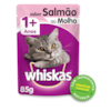 Ração Whiskas Sachê Salmão ao Molho - Gatos Adultos Ração Whiskas Sachê Salmão ao Molho - Gatos Adultos