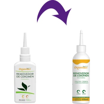 Removedor de Cerúmen 100ml - Organnact Removedor de Cerúmen 100ml - Organnact