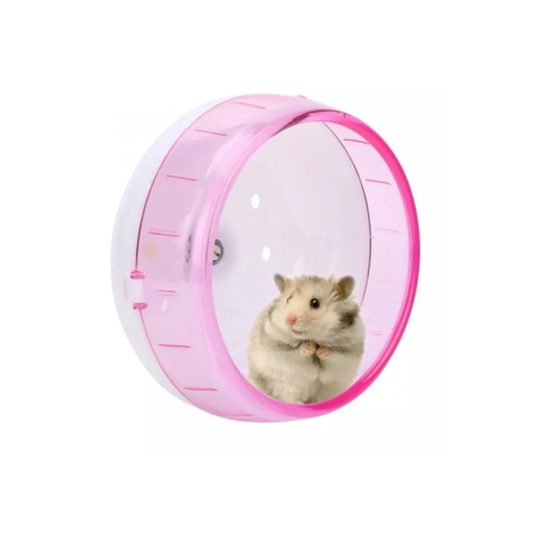 Roda Plástica Para Hamster Silent Wheel - Delphis Pet