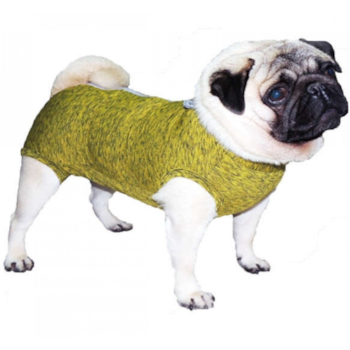 Roupa Protetora e Pós Cirúrgica Fit Dry Pug M - Pet Med