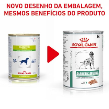 Royal Canin Cães Diabetic Lata 410g Royal Canin Cães Diabetic Lata 410g