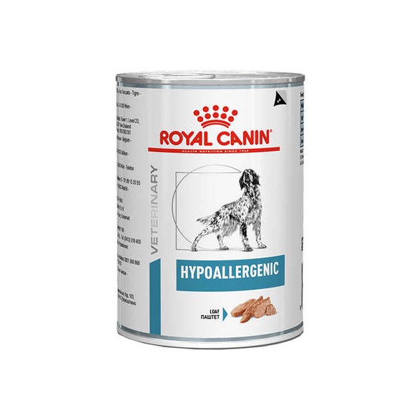 Royal Canin Cães Hypoallergenic Lata - Royal Canin
