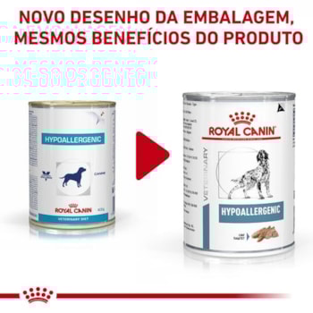 Royal Canin Cães Hypoallergenic Lata - Royal Canin Royal Canin Cães Hypoallergenic Lata - Royal Canin