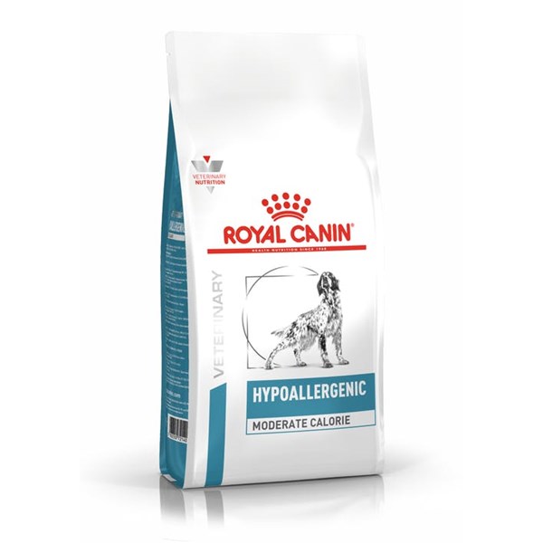 ROYAL CANIN CÃES HYPOALLERGENIC MODERATE CALORIE