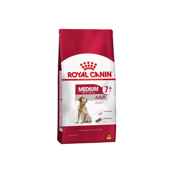 Royal Canin Cães Medium 7+ - Royal Canin Royal Canin Cães Medium 7+ - Royal Canin