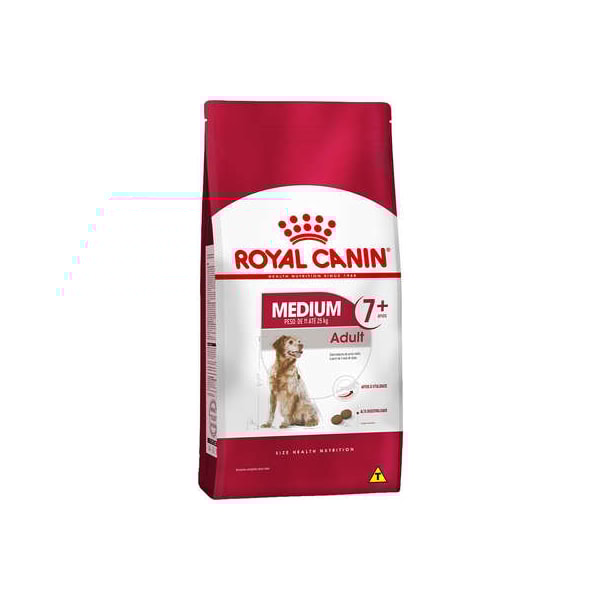 Royal Canin Cães Medium 7+ - Royal Canin Royal Canin Cães Medium 7+ - Royal Canin