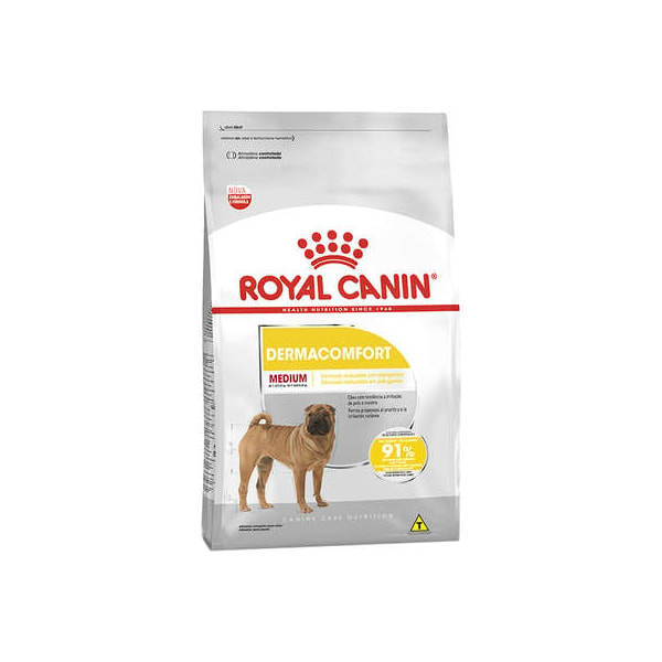 Royal Canin Cães Medium Dermacomfort - Royal Canin Royal Canin Cães Medium Dermacomfort - Royal Canin