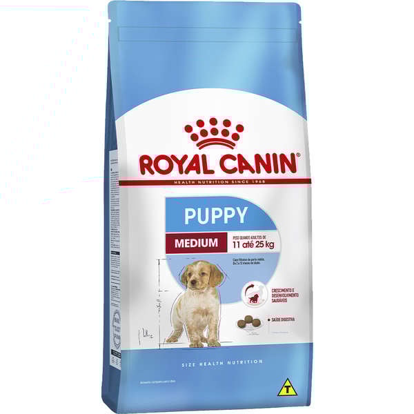 Royal Canin Cães Medium Puppy/Filhote - Royal Canin Royal Canin Cães Medium Puppy/Filhote - Royal Canin