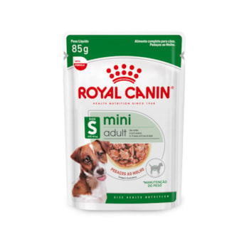 Royal Canin Cães Mini Adulto Sachê 85g - Royal Canin