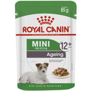 Royal Canin Cães Mini Ageing 12+ Sachê 85g - Royal Canin Royal Canin Cães Mini Ageing 12+ Sachê 85g - Royal Canin