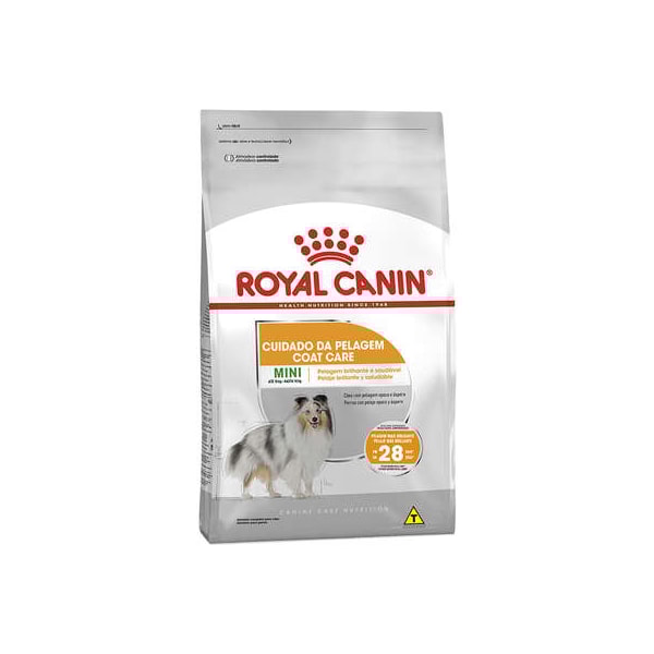 Royal Canin Cães Mini Coat Care/Cuidado da Pelagem 2,5kg - Royal Canin Royal Canin Cães Mini Coat Care/Cuidado da Pelagem 2,5kg - Royal Canin