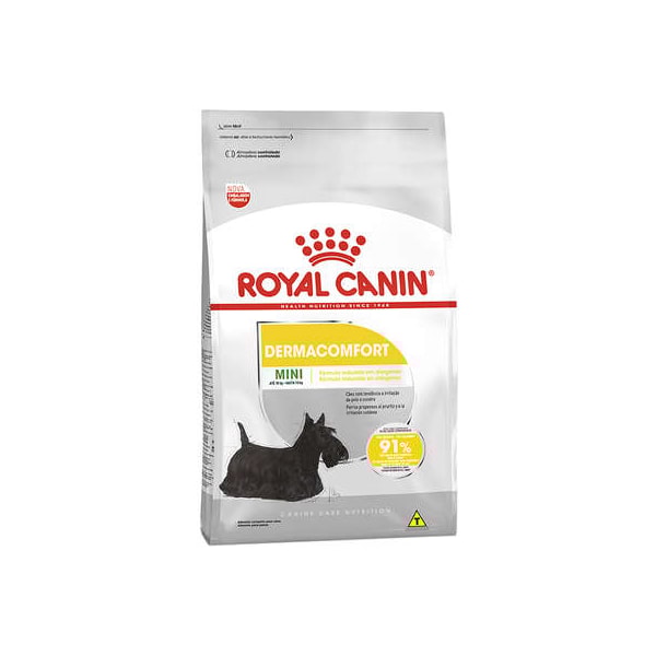 Royal Canin Cães Mini Dermacomfort - Royal Canin Royal Canin Cães Mini Dermacomfort - Royal Canin