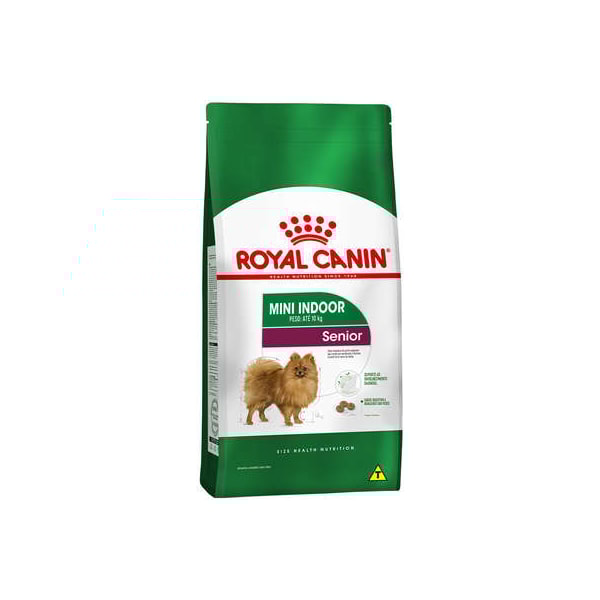 Royal Canin Cães Mini Indoor Sênior - Royal Canin Royal Canin Cães Mini Indoor Sênior - Royal Canin
