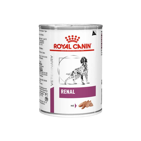 Royal Canin Cães Renal Lata 410g - Royal Canin
