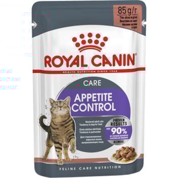 Royal Canin Gatos Controle do Apetite Sachê 85g - Royal Canin Royal Canin Gatos Controle do Apetite Sachê 85g - Royal Canin