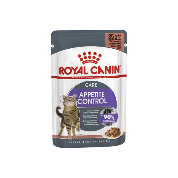 Royal Canin Gatos Controle do Apetite Sachê 85g - Royal Canin Royal Canin Gatos Controle do Apetite Sachê 85g - Royal Canin