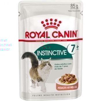 Royal Canin Gatos Instinctive 7+ sachê - Royal Canin Royal Canin Gatos Instinctive 7+ sachê - Royal Canin