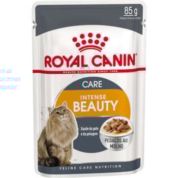 Royal Canin Gatos Intense Beauty Sachê 85g - Royal Canin Royal Canin Gatos Intense Beauty Sachê 85g - Royal Canin