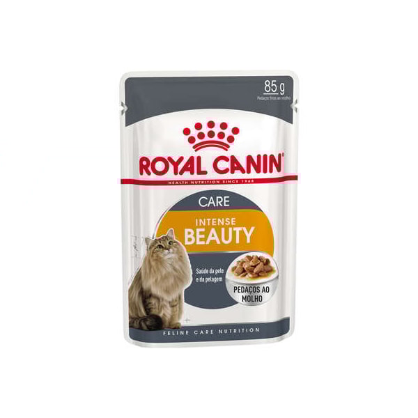 Royal Canin Gatos Intense Beauty Sachê 85g - Royal Canin Royal Canin Gatos Intense Beauty Sachê 85g - Royal Canin