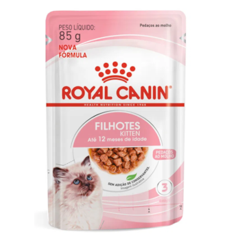 Royal Canin Gatos Kitten/Filhotes Sachê 85g - Royal Canin Royal Canin Gatos Kitten/Filhotes Sachê 85g - Royal Canin