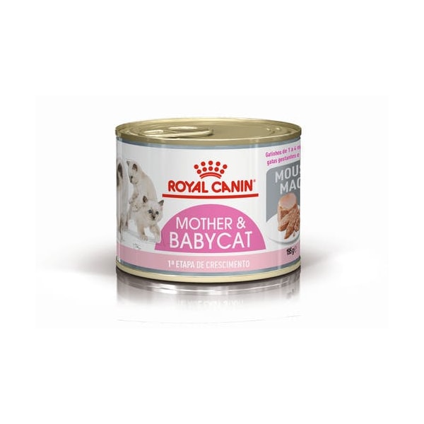 Royal Canin Gatos Mother BabyCat Lata 195g - Royal Canin Royal Canin Gatos Mother BabyCat Lata 195g - Royal Canin
