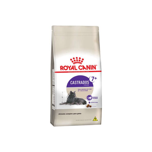Royal Canin Gatos Sterelised/Castrados 7+ - Royal Canin