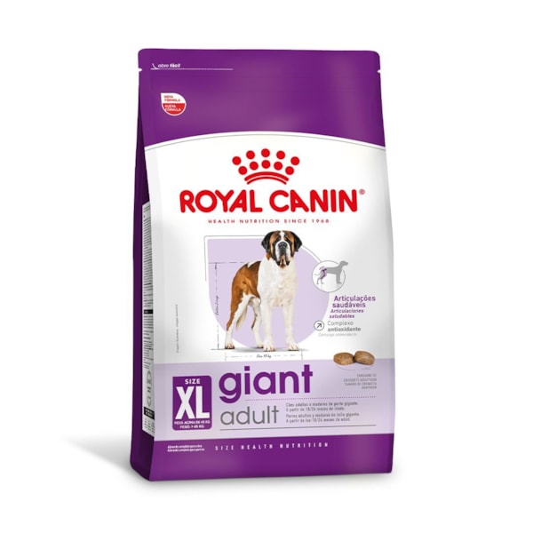 Royal Canin Giant para Cães Gigantes Adultos ou Idosos - 12Kg Royal Canin Giant para Cães Gigantes Adultos ou Idosos - 12Kg