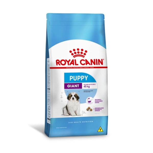 ROYAL CANIN GIANT PUPPY FILHOTE DE 2 A 8 MESES ROYAL CANIN GIANT PUPPY FILHOTE DE 2 A 8 MESES