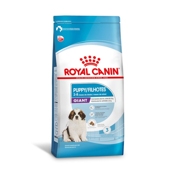 Royal Canin Giant Puppy para Cães Gigantes Filhotes de 2 a 8 Meses de Idade - 12 kg