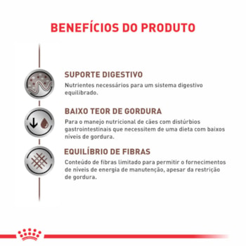 Royal Canin Lata Veterinary Diet Gastrointestinal Low Fat para Cães Adultos - 420 g Royal Canin Lata Veterinary Diet Gastrointestinal Low Fat para Cães Adultos - 420 g