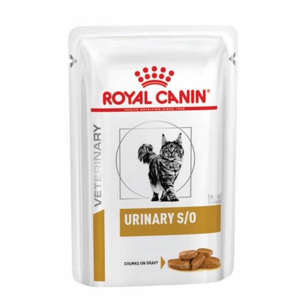 Royal Canin Sachê Veterinary Diet Urinary S/O para Gatos com Cálculos Urinários - 85 g
