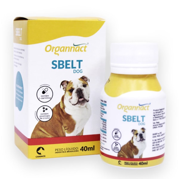 Sbelt Dog 40ml - Organnact Sbelt Dog 40ml - Organnact