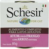 Schesir Cat Adulto Atum/Frango/Arroz Lata 85g