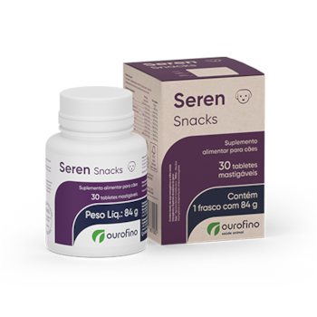 Seren Snacks 30 tabletes - Ouro Fino Seren Snacks 30 tabletes - Ouro Fino