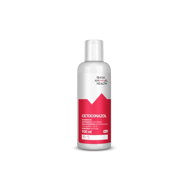 Shampoo Ibasa Animal Health Cetoconazol para Cães e Gatos Shampoo Ibasa Animal Health Cetoconazol para Cães e Gatos