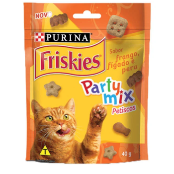 Snack Friskies - Frango, Fígado e Peru 40g Snack Friskies - Frango, Fígado e Peru 40g