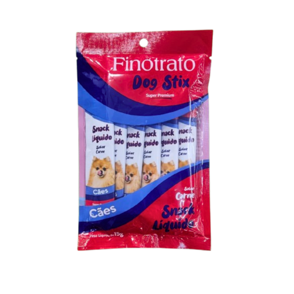 Snack Liquido Cães Carne - FinoTrato Snack Liquido Cães Carne - FinoTrato
