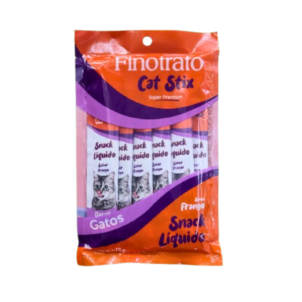 Snack Liquido Gatos Frango - FinoTrato