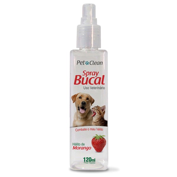 Spray Bucal Pet Clean Morango
