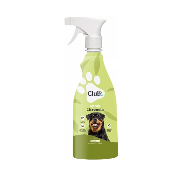 Spray Citronela 500ml - Club Pet Spray Citronela 500ml - Club Pet