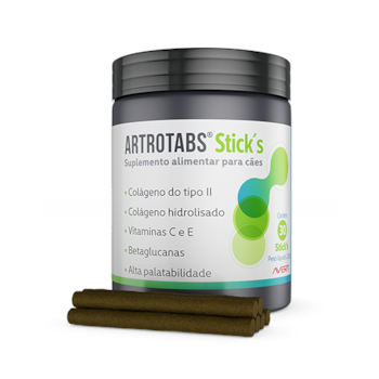 Suplemento Artrotabs Sticks Cães Suplemento Artrotabs Sticks Cães
