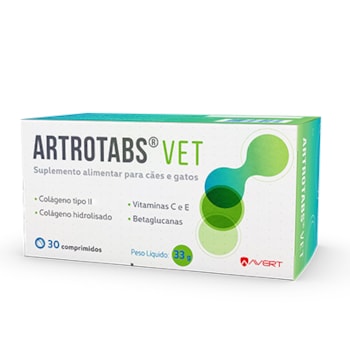 Suplemento Artrotabs Vet Cães e Gatos Suplemento Artrotabs Vet Cães e Gatos