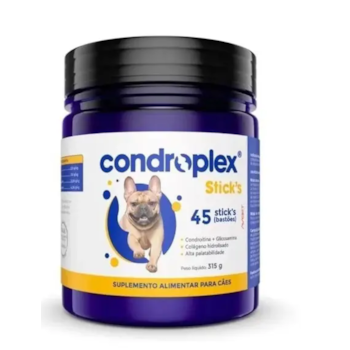 Suplemento Condroplex Stick's Cães 315g Suplemento Condroplex Stick's Cães 315g