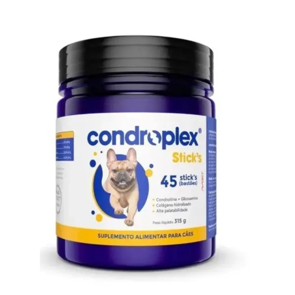 Suplemento Condroplex Stick's Cães 315g Suplemento Condroplex Stick's Cães 315g