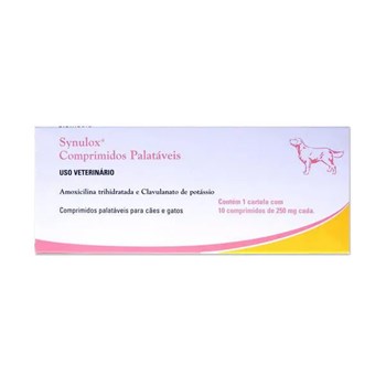 Synulox 250mg 10 comprimidos - Zoetis