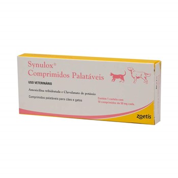 Synulox 50mg 10 comprimidos - Zoetis