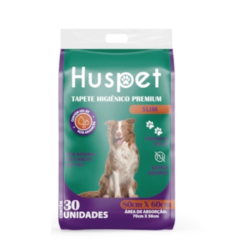 Tapetes Higiênicos Premium 30unidades 80x60 - Huspet Tapetes Higiênicos Premium 30unidades 80x60 - Huspet