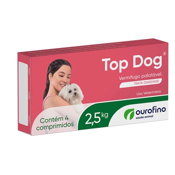 Top Dog 2,5kg 4 comprimidos - Ouro Fino