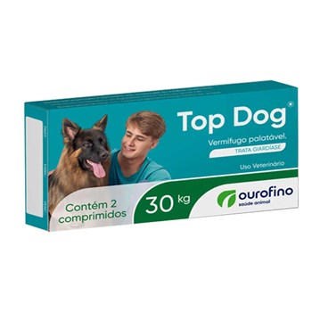 Top Dog 30kg 2 comprimidos - Ouro Fino