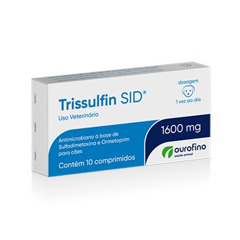 Trissulfin Sid 1600mg 5 comprimidos - Ouro Fino